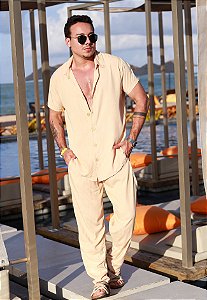 Conjunto Viscolinho Marfim