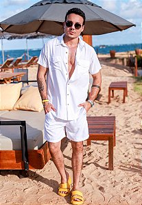 Conjunto Bolso Duplo Branco