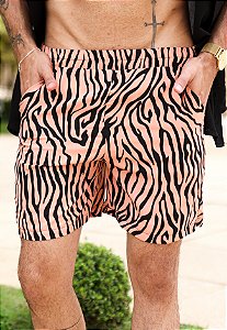 Shorts Viscose Zebra