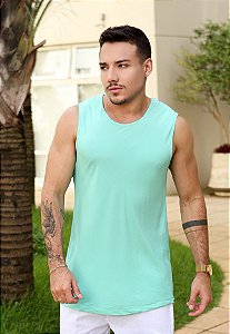 Regata Viscose Verde Água