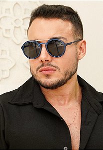 Óculos De Sol Brayan Azul