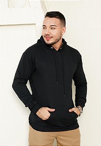 Blusa Moletom Preta