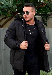 Jaqueta Puffer Preta