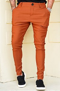 Calça Skinny Caramelo