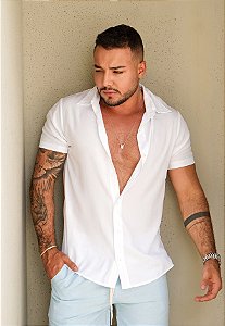 Camisa Viscose Branca