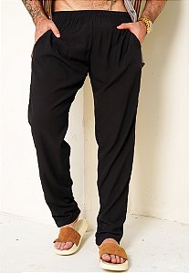 Calça Viscose Preta (Alta Demanda - Leia a descrição)