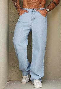 Calça Baggy Jeans Clara