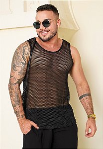 Regata Arrastão Preto