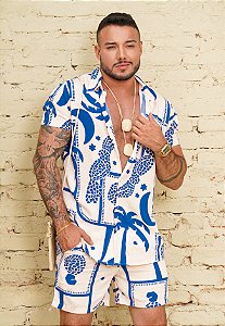 Conjunto Viscolinho Estampado