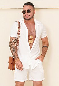 Conjunto Viscose Off White