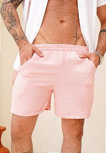 Shorts Duna Rosa Bebê
