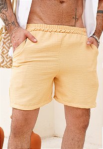 Shorts Duna Amarelo Manteiga