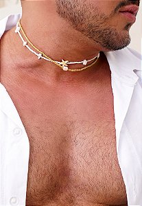 Conjunto Choker Miçanga