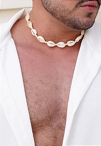 Colar Choker Búzios