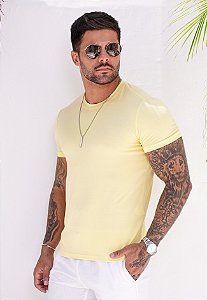 Camiseta Segunda Pele Amarelo Bebê