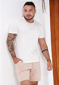 Camiseta Segunda Pele Off White