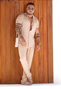 Conjunto Viscolinho Marfim