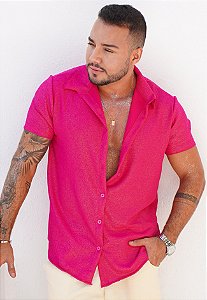 Camisa Duna Brilhante Pink