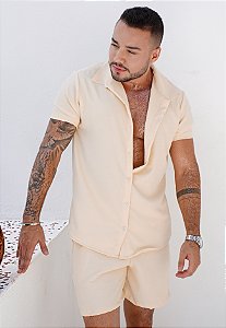 Conjunto Duna Brilhante Marfim