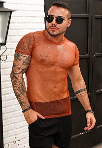 Camiseta Tule Cobre