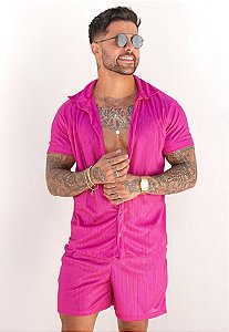 Conjunto Metalizado Pink