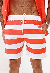 Shorts Tactel Listrado