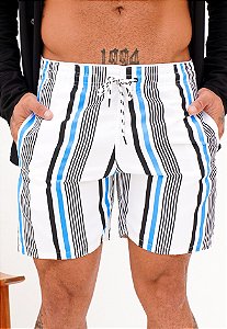 Shorts Tactel Listrado