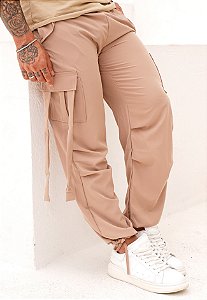 Calça Tactel Bege