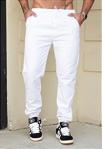 Calça Jogger Branca