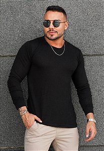 Blusa De Lã Preta