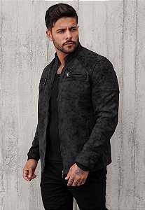 Jaqueta Couro Nobuck