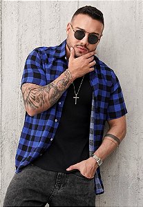 Camisa Viscose Xadrez