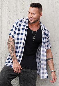 Camisa Viscose Xadrez