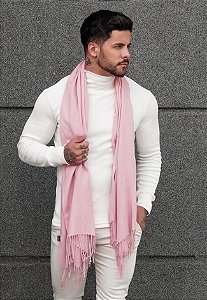 Cachecol Rosa Bebê