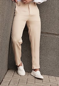 Calça Alfaiataria Milano Bege