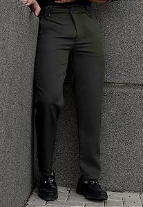 Calça Alfaiataria Milano Verde Militar