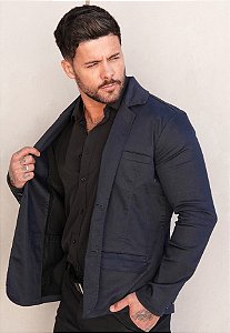 Blazer Alfaiataria Azul Marinho