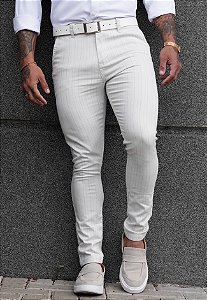 Calça Alfaiataria Listrada