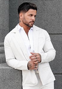 Blazer Alfaiataria Listrado