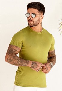 Camiseta Segunda Pele Verde Pistache