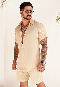 Conjunto Viscolinho Nude