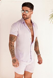 Conjunto Viscolinho Lilás