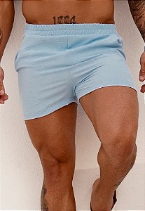 Mini Shorts Duna Azul Bebê