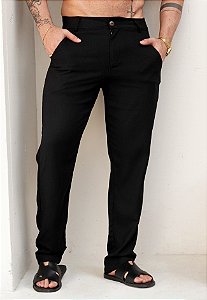 Calça Linho Preta