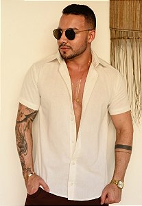 Camisa Linho Branca