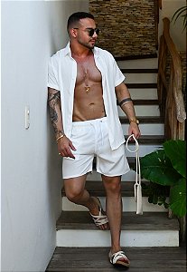 Conjunto Crepe Light Branco