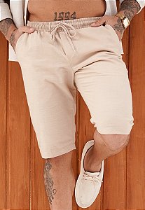 Bermuda Linho Nude