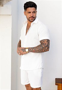 Conjunto Linho Off White