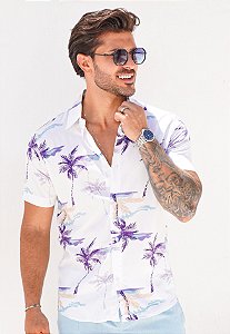 Camisa Viscose Estampada
