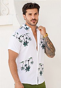Camisa Viscose Estampada